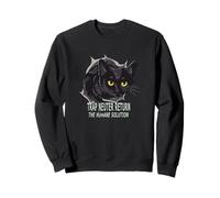 Trap Neuter Return (TNR) La solución Humana Gatos Negros Sudadera
