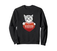Trap Neuter Return (TNR) The Humane Solution, corazón de Gato, Amor Sudadera