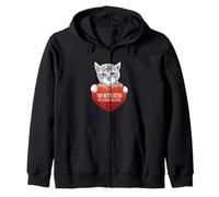 Trap Neuter Return (TNR) The Humane Solution, corazón de Gato, Amor Sudadera con Capucha