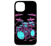 Trap Set Dibujo Bombo Carcasa para iPhone 13