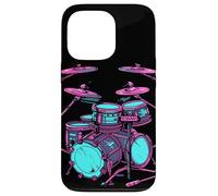 Trap Set Dibujo Bombo Carcasa para iPhone 13 Pro