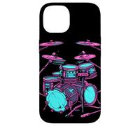 Trap Set Dibujo Bombo Carcasa para iPhone 14