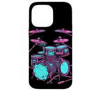 Trap Set Dibujo Bombo Carcasa para iPhone 14 Pro Max