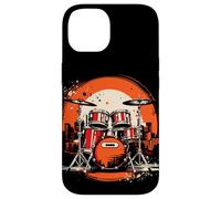 Trap Set Música Gráfica Banda Bombo Carcasa para iPhone 14