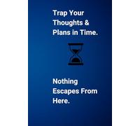 Trap Your Thoughts & Plans in Time - Nothing Escapes From Here.: A Notebook to Capture Your Ideas, Dreams & Unforgettable Moments