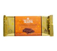 TRAPA | Turrón de Chocolate con Leche Crujiente | 140 g | Sin Gluten y Sin Aceite de Palma