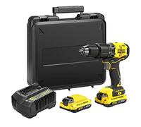 Trapano Avvitatore A Percussione Brushless 60 Nm - Litio 18v - 2 Batterie 2ah - Stanley Fatmax V20 - Sfmcd715d2K-qw