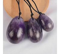 Trapano Yoni Egg di giada naturale Set Ben Wa Balls per esercizi di Kegel Muscolo del pavimento pelvico-AM_set