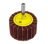 Trapeador de lijado de vellón no tejido de 50 mm con bucle laminar, apto para lijadoras de banda de ventilador, tamaño de grano 240