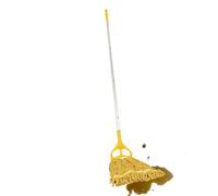 Trapeador De : Limpiador De Mango De Aleación De Aluminio Desmontable De Cuatro Secciones, De Limpieza De Piso con Cabezal Absorbente De Algodón Y Poliéster, Diseño De Agarre De PP