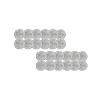 Trapeador De Limpieza De Ventanas Redondo Universal, Compatible Con Purerobo W-R3S W-R4S W-R1, Compatible Con Hobot 168 188, Robot De Limpieza De Ventanas(Gray Mop 24pcs)