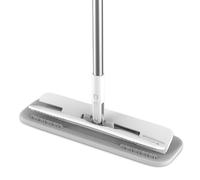 Trapeador seco y húmedo de doble propósito sin trapeador for lavar a mano(Blue,White)