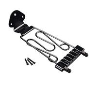 Trapecio para guitarra, cordal de repuesto de 6 cuerdas, puente Trapecio ajustable, accesorio para instrumentos musicales, reparación de guitarra eléctrica, soporte para cuerdas de estudio desde