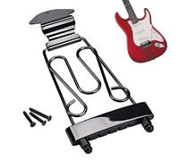 Trapeze Tailpiece, Guitar 6 String Replacement Parts for Home, Metal Tailpiece Bridge with Easy Installation Enhancing String Stability, Sustain and for Studio Recording Practice