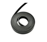 Trapezoidales Correas HTD 3/M Correa Dentada Abierta Negra Ancho 9/10/12/15/20/25/30mm Acero Poliuretano PU 3/M(50M,9mm)