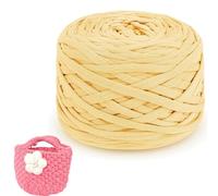 Trapillo para Crochet 285gx1/2/4 Hilo Para Tejer a Crochet Hilo Macrame, Cinta Hilo Trapillo Cuerda Macrame para Tejer Cestas de Ganchillo, Bolsos, Colgante de Pared, Mantas ( Color : 4@ , Size : 100m