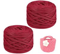 Trapillo para Crochet 285gx1/2/4 Hilo Para Tejer a Crochet Hilo Macrame, Cinta Hilo Trapillo Cuerda Macrame para Tejer Cestas de Ganchillo, Bolsos, Colgante de Pared, Mantas ( Color : 28 @ , Size : 20