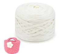 Trapillo para Crochet 285gx1/2/4 Hilo Para Tejer a Crochet Hilo Macrame, Cinta Hilo Trapillo Cuerda Macrame para Tejer Cestas de Ganchillo, Bolsos, Colgante de Pared, Mantas ( Color : 1@ , Size : 100m