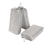 Trapo de alambre para lavavajillas: lana de acero resistente, compacto y fácil de usar, diseño resistente a los arañazos, limpieza eficiente | Fregadores de fregadero para platos, limpieza de vehículo