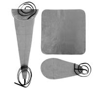 Trapo de limpieza de saxofón, paño de clarinete, hisopo limpiador para tubo interior, trapo de limpieza de saxofón