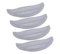 Trapo de microfibra para robot Roborock Q10 VF Q10 S5+, pieza de repuesto suave y absorbente, lavable, reutilizable, 4 piezas (paquete de 4)