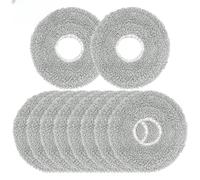 Trapo lavable y reutilizable para Conga X70, 10 piezas, paquete de 4 unidades, lavable, reutilizable, adecuado para el hogar, lo que permite una fregona eficiente y cómoda (paquete de 10)