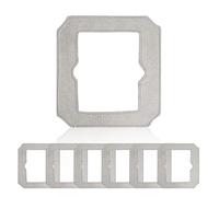 Trapos Para Ecovacs Winbot W1 / W1 Pro / W2 / W2 Omni robot: Reutilizable para limpiar ventanas - Paño de Repuesto de Microfibra, 6 Piezas
