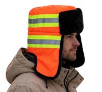Trapper Hat | Thick Thermal Windproof Reflective | Sanitation Earflaps