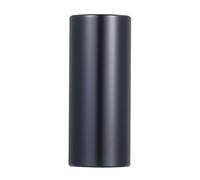 Trasa de Guitarra, un Tubo de Tobogán Guitarra 60 Mm Altura, un Tobogán con Vidrio Metal Acero Inoxidable para Guitar (BLACK)