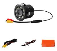 Trasera a Prueba Agua para Visión Backup Cámara Marcha Atrás para Aparcamiento Automático IP68 Impermeable Gran Angular 170° Imagen En Color Trasera 12(Round 8 LDE-2)