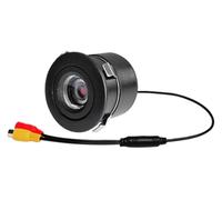 Trasera a Prueba Agua para Visión Backup Cámara Marcha Atrás para Aparcamiento Automático IP68 Impermeable Gran Angular 170° Imagen En Color Trasera 12(Round-1)