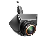 Trasera Cámara De Marcha Atrás Cámara Visión Trasera Coche AHD para CVBS 1920x1080P/720P Lente Dorada Ojo Pez 170 Grados Visión Nocturna Full HD Cámaras Delanteras Marcha Atrás(Black AHD 1080P)