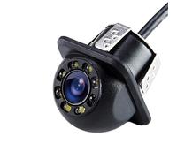 Trasera Cámara De Marcha Atrás Cámara Visión Trasera para Coche Visión Nocturna por Infrarrojos CCD Impermeable HD Universal 170 Grados Marcha Atrás Automática(105 LED)