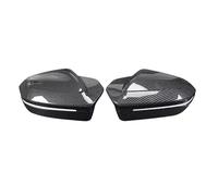 Trasera Espejo Cubierta Compatible Con 5 I5 G60 Para 520i Para Sport 2024 2025 2026 Tapa Para Alerón Fibra De Carbono Negro Embellecedor Adhesivo De Carcasa Cubierta De Espejo Lateral De Coche
