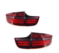 Trasera Faro Delantero Asamblea Para BMW Para X6 Para E71 2008-2014 Coche Luces Circulación Diurna Intermitentes Dinámicos Conjunto Luces Traseras(1Pair Red)