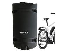 Trasera Genérica para Dos Ruedas - Organizador de Viaje Impermeable 40L | Porta-Bagaje Trasero Bicicleta | Para Motocicleta, Bicicleta, Exterior, Casco, Equipo, Herramienta, 80 Negro