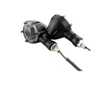 Trasera Luces Giro 2 Luces LED De Señal Giro para Motocicleta, Intermitentes Circulación Diurna, Lámpara Advertencia Flujo, Luz Indicadora