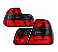 Trasera Luces Par Set Claro Rojo Negro Para BMW 3 Serie E46 Saloon 98-01