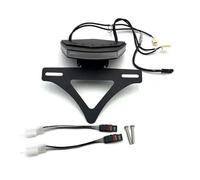 trasera Luz de freno Compatible con Bmw S1000RR 2023-2025, luz trasera de motocicleta, intermitentes de freno, Kit de limpieza trasera con soporte integrado Luces de Freno Lámpara