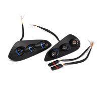 trasera Luz de freno Luz trasera integrada para motocicleta, luz de señal de giro y cableado de juego, compatible con Bmw S1000RR 2023 2025 Luces de Freno Lámpara(Bule)
