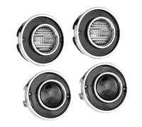 Trasera Luz Freno 4 Piezas para Chevrolet para Corvette C3 1975 1976 1977 7978 1979 Kit De Luces Traseras De Marcha Atrás/reversa Accesorios Exteriores para Automóviles Piloto Trasero(Black-4Pcs)
