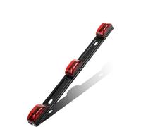 Trasera Luz Freno Luces Traseras Universales para Coche 12 LED Barra LED DRL Luces Freno Rojas Luces Posición Laterales para Techo Accesorios para Remolque Camión Piloto Trasero(Rojo)