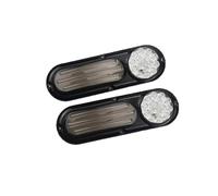Trasera Luz Freno Luz Trasera LED para Camión Remolque Caravana Barco 12-30V CC Roja Amarilla Blanca Tres Tipos Luz Intermitente LED Trasero Luz De Freno. Piloto Trasero(2 Piezas)