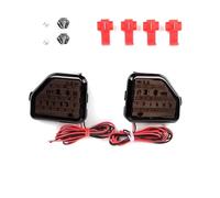 Trasera Luz Freno Par Luces LED Señalización Reflectoras Traseras Luces Posición Laterales para Jeep para Wrangler JL 2018+ Accesorios Repuesto Directo. Piloto Trasero(Smoked Lens)
