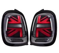 Trasera Luz Freno para Mini para Cooper F55 F56 F57 2014-UP Lámpara Trasera LED para Coche Lámpara Trasera LED para Coche Luz Trasera LED para Coche Piloto Trasero(Red and Smoke)