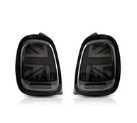 Trasera Luz Freno para Mini para Cooper F55 F56 F57 2014-UP Lámpara Trasera LED para Coche Lámpara Trasera LED para Coche Luz Trasera LED para Coche Piloto Trasero(Smoke Black Frame)