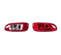 Trasera Luz Freno para Mini R56 R57 R58 R59 JCW 2005 2006-2012 2013 2014 2015 Barra Luz Trasera Reflector Parachoques Trasero Cubierta Luz Antiniebla Bombilla Piloto Trasero(1 Pair Light)