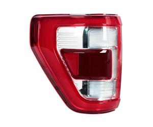 Traseras Piloto Traser Cubierta Luz Trasera Coche Luz Freno Conducción Luz Antiniebla Trasera Con Persiana Para Ford Para F150 Para F 150 2021 2022 2023(Left)