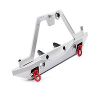Trasero Alerón Parachoques Barra Parachoques Delantero Trasero Aluminio Con Portador Neumáticos Repuesto Para 1:10 Axial SCX10 II 90046 90047 TRX-4 TRX4 RC(Rear bumper)