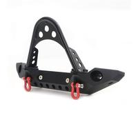 Trasero Alerón Parachoques Barra Parachoques Delantero Trasero Aluminio Con Portador Neumáticos Repuesto Para 1:10 Axial SCX10 II 90046 90047 TRX-4 TRX4 RC(Front bumper 1)